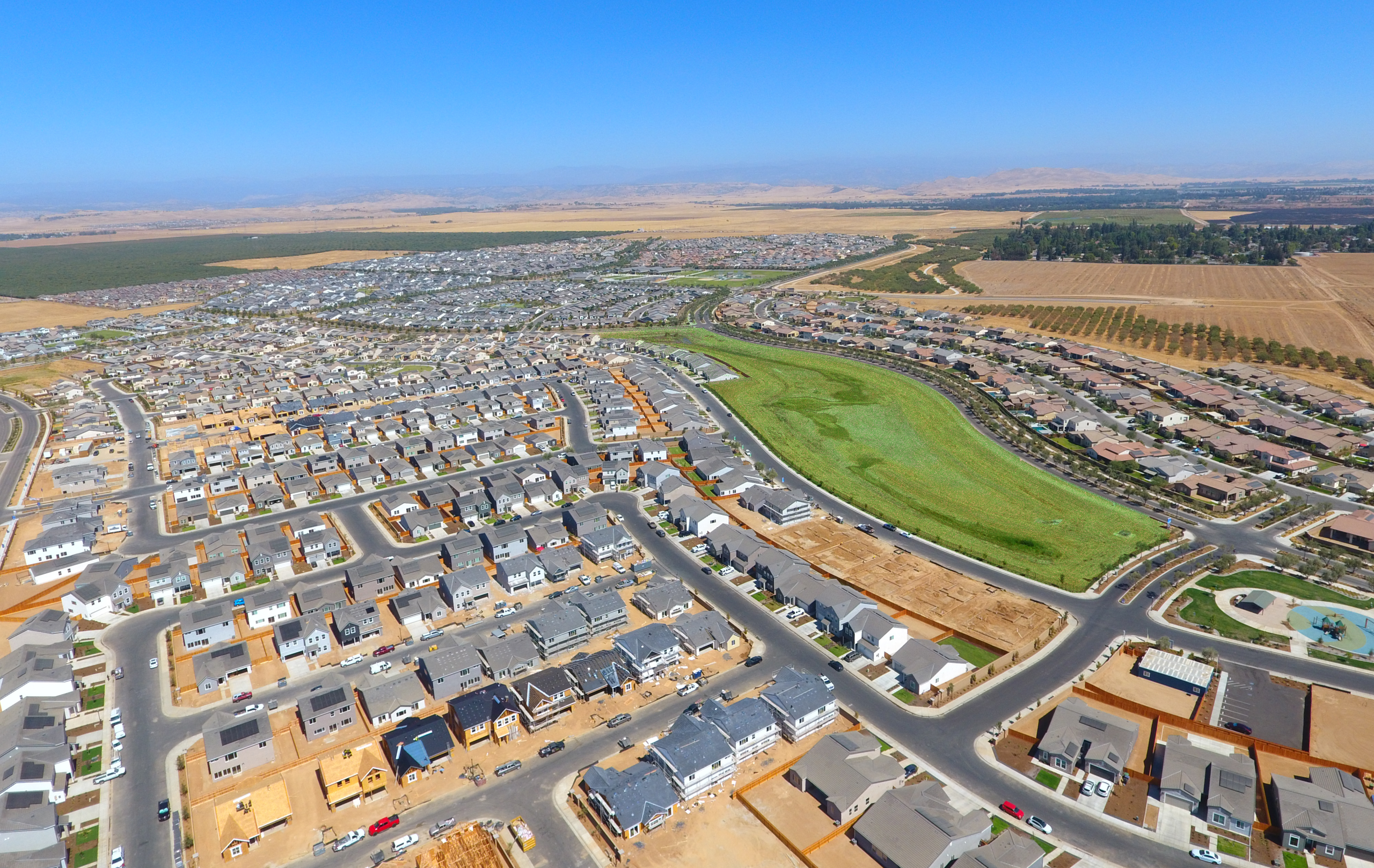 Ariel view of community